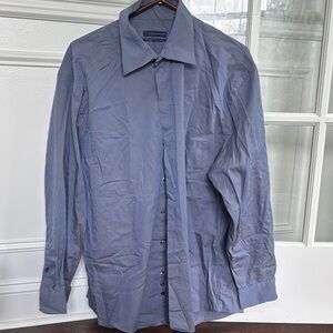 Men's Blue Dress Shirt